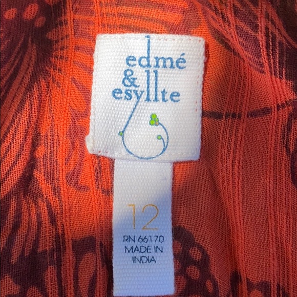 Anthropologie Red With Blue “Edmé & Esyllte” Top - Picture 4 of 6